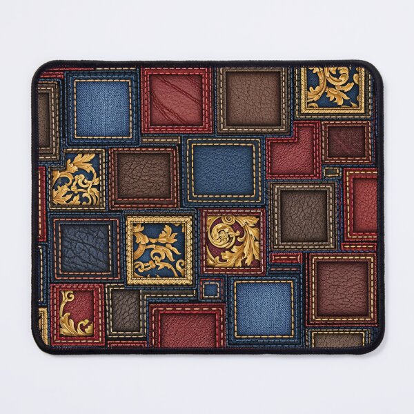 Item preview, Baroque Leather Mosaic designed and sold by Kaleidoscope Print.