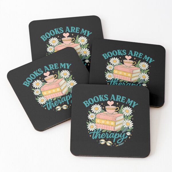 Item preview, Books Are My Therapy Cozy Cottagecore Reading designed and sold by DeannaAntoin.