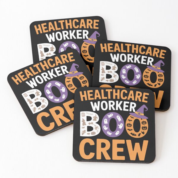 Item preview, Healthcare Worker Nurse Boo Crew Pumpkin Spooky Halloween designed and sold by HardcoreTour.