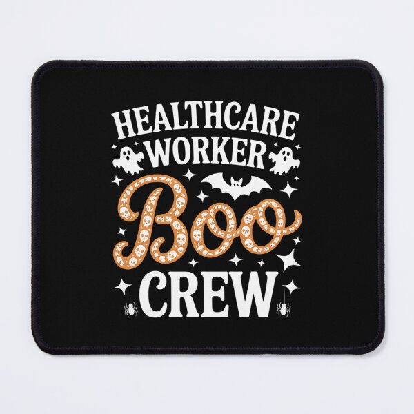 Item preview, Healthcare Worker Boo Crew Pumpkin Spooky Halloween Nurse designed and sold by HardcoreTour.