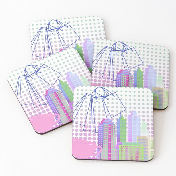 Item preview, shopping and coffee in the city frutiger metro design designed and sold by meuliasshop.