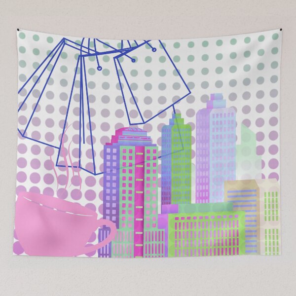 Item preview, shopping and coffee in the city frutiger metro design designed and sold by meuliasshop.