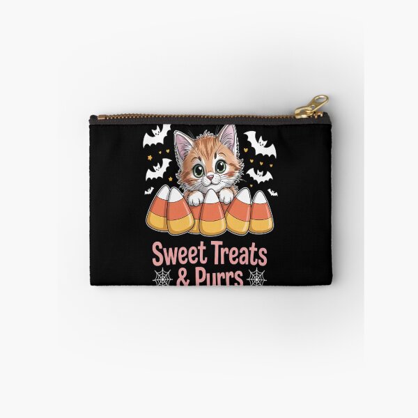 Item preview, Sweet Treats Purrs Halloween Whiskered Delight Cat Lover designed and sold by TeamLequid.