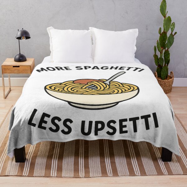Item preview, MORE SPAGHETTI LESS UPSETTI designed and sold by DomGDesign.
