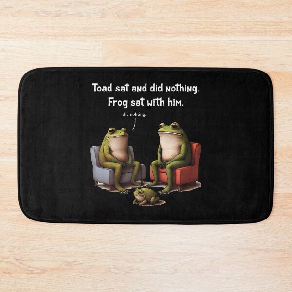 Item preview, Frog Sat With Him designed and sold by ToriKarla.