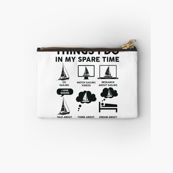 Item preview, Things I Do In My Spare Time Sailing - Sailboat Lover designed and sold by LounisArt.