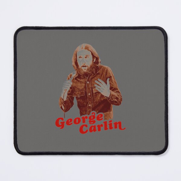 Item preview, RETRO GEORGE CARLIN SEPIA TRIBUTE designed and sold by IngoKirchner.