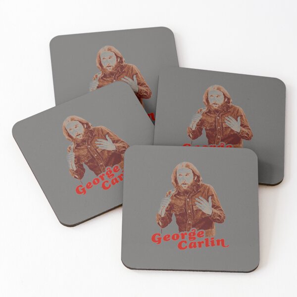Item preview, RETRO GEORGE CARLIN SEPIA TRIBUTE designed and sold by IngoKirchner.