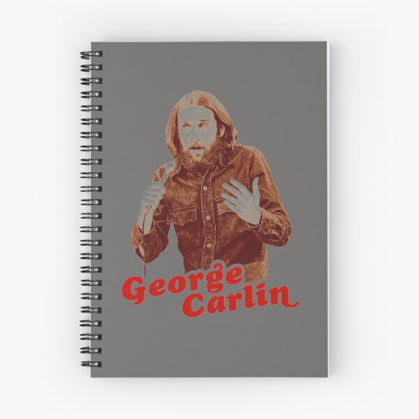 Item preview, RETRO GEORGE CARLIN SEPIA TRIBUTE designed and sold by IngoKirchner.