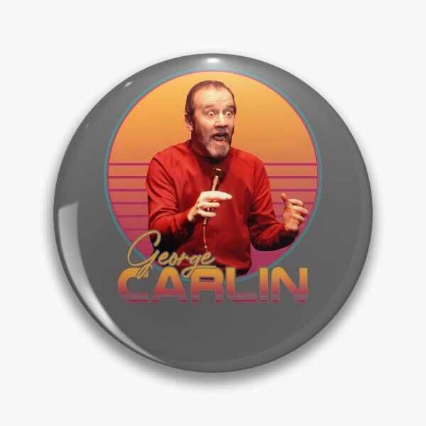 Item preview, RETRO GEORGE CARLIN VAPORWAVE STYLE designed and sold by IngoKirchner.