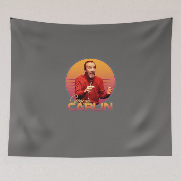 Item preview, RETRO GEORGE CARLIN VAPORWAVE STYLE designed and sold by IngoKirchner.