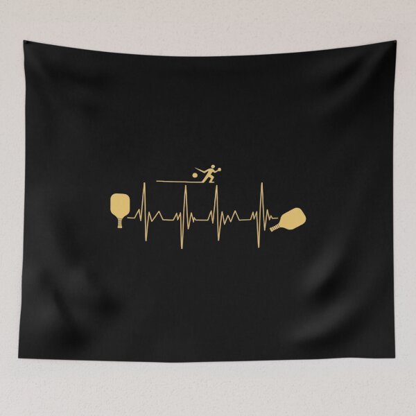 Item preview, Heartbeat Pickleball Player EKG Woman Men Kids Long Sleeve designed and sold by ToggleBet.