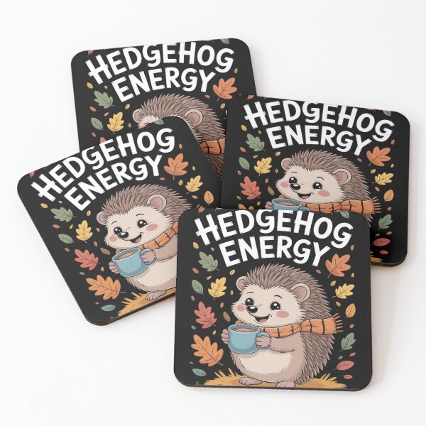 Artikelvorschau, Igel-Energie Gemütliches Herbsttier Süßer Igel entworfen und verkauft von ToggleBet.