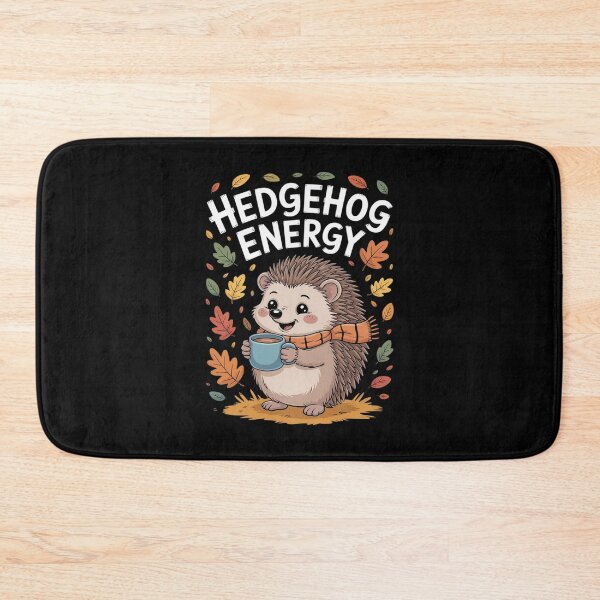 Item preview, Hedgehog Energy Cozy Autumn Animal Cute Hedgehog designed and sold by ToggleBet.