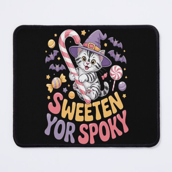 Item preview, Sweeten Yor Spoky Enchanting Halloween Kitten Witchcore designed and sold by TeamLequid.
