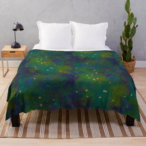 Item preview, Green and Blue and Slightly Purple Nebula with Hints of Maroon by ElitebyElise designed and sold by ElitebyElise.