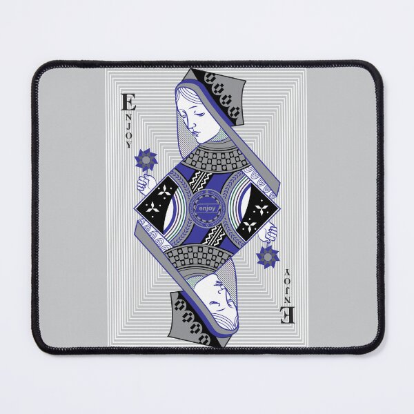 Item preview, QUEEN of Joy (Blue) designed and sold by Enjoy Artwork .