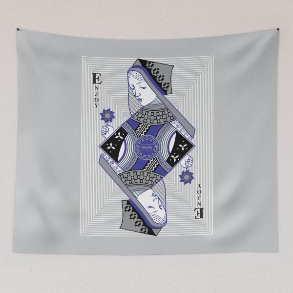 Item preview, QUEEN of Joy (Blue) designed and sold by  Enjoy Artwork .