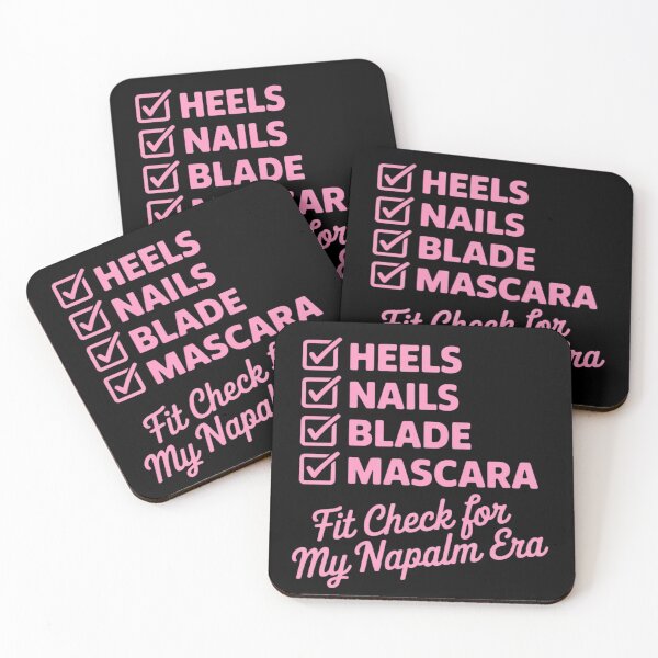 Item preview, Heels Nails Blade Mascara Fit Check for My Napalm Era designed and sold by ToggleBet.