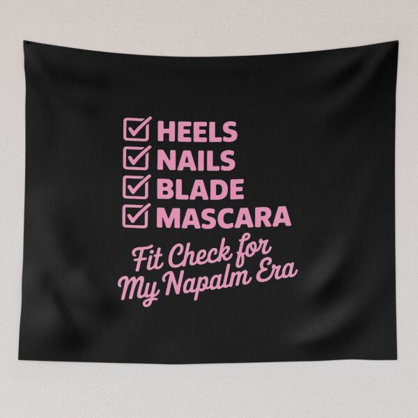 Item preview, Heels Nails Blade Mascara Fit Check for My Napalm Era designed and sold by ToggleBet.