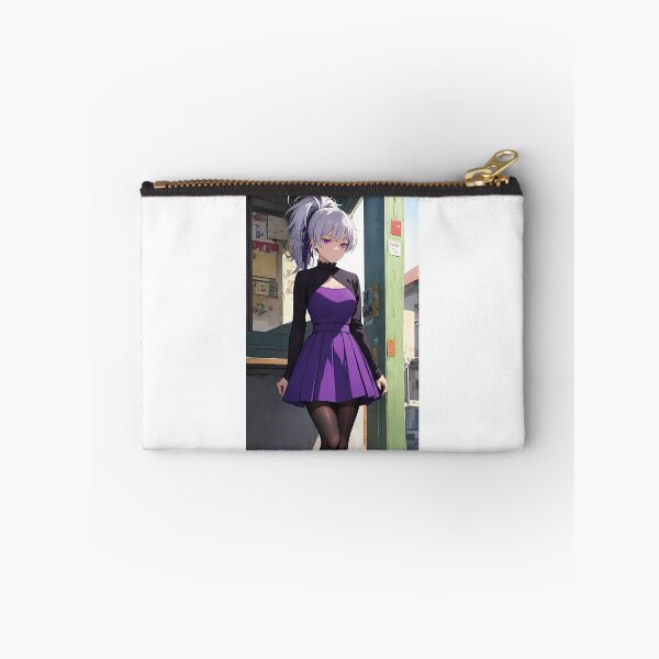 Item preview, Yin Darker Than Black Purple Dress Anime Art | Doll Contracter Mysterious Aesthetic designed and sold by iloveanimechibi.