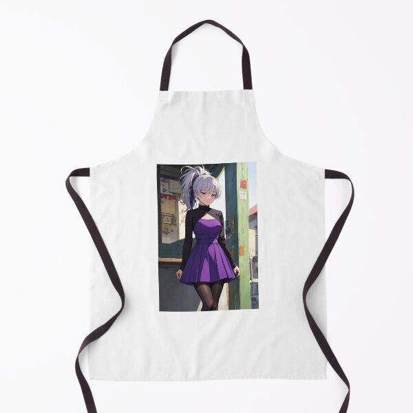 Item preview, Yin Darker Than Black Purple Dress Anime Art | Doll Contracter Mysterious Aesthetic designed and sold by iloveanimechibi.
