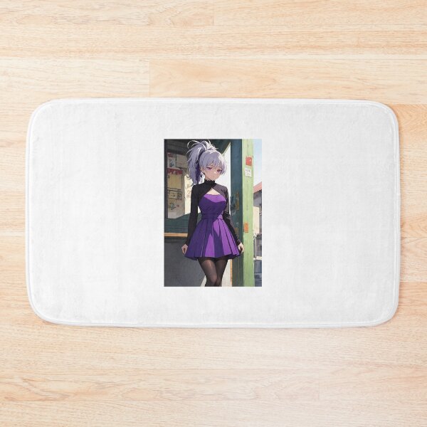 Item preview, Yin Darker Than Black Purple Dress Anime Art | Doll Contracter Mysterious Aesthetic designed and sold by iloveanimechibi.