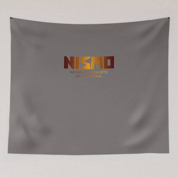 Item preview, RETRO GOLD AND BLACK NISMO NISSAN MOTORSPORT LOGO designed and sold by WilfriedKaufm.