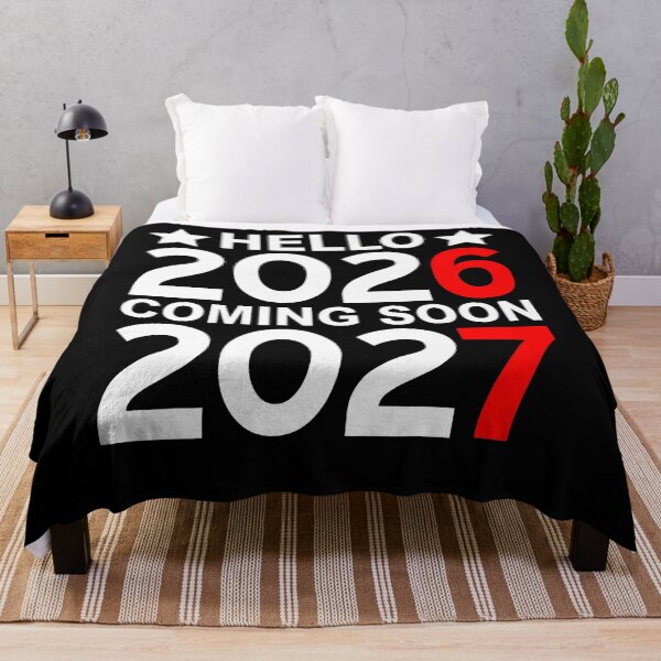 Item preview, Hello 2026 Coming Soon 2027 Funny 67 Six Seven Meme New Year designed and sold by JanisPenelope.