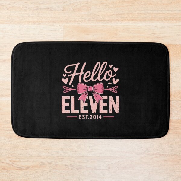 Item preview, Hello 11th Birthday 2014 Year Coquette Bow Bday Party Girl designed and sold by ToggleBet.