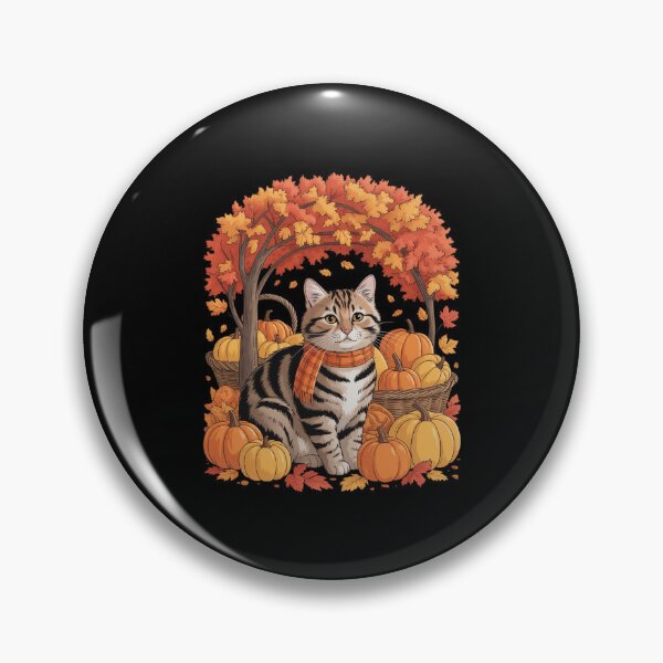 Artikelvorschau, Hallo Herbst Katze Herbstblatt Kätzchen Liebhaber Thanksgiving entworfen und verkauft von ToggleBet.