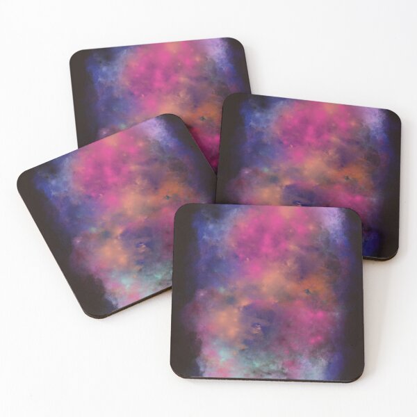 Item preview, Hot Pink, Purple, Orange, and Turquoise Nebula by ElitebyElise designed and sold by ElitebyElise.