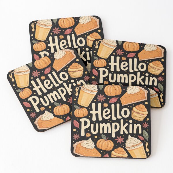 Item preview, Hello Autumn Fall Pumpkin Spice Coffee Latte Leaves Sweater designed and sold by ToggleBet.