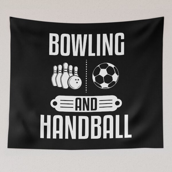 Item preview, Bowling Lovers And Handball Player Teammates designed and sold by ToriKarla.