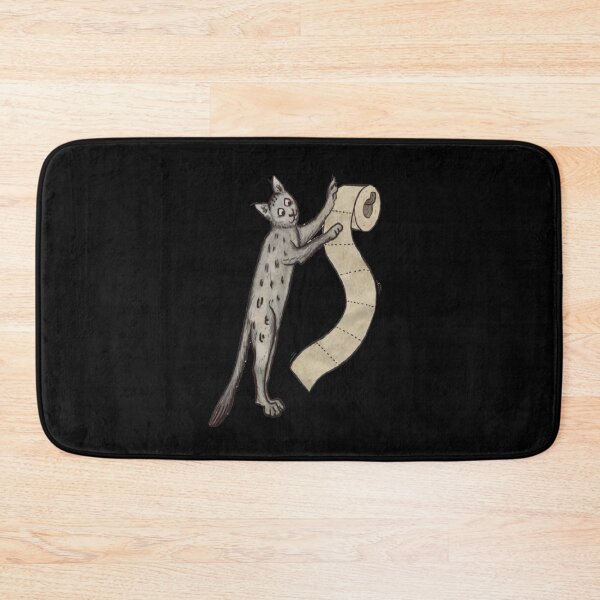 Item preview, Medieval Toilet Paper Cat designed and sold by milanforbes.