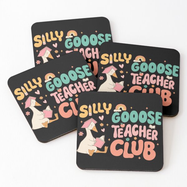 Item preview, Silly Gooose Teacher Club – Whimsical Educator Humor Design designed and sold by haitrieuic96.
