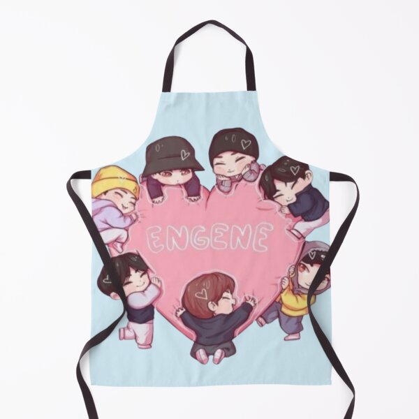 Item preview, ENGENE Heart Chibi Sticker – Cute K-Pop ENHYPEN Fan Art Design designed and sold by KryaArts27.