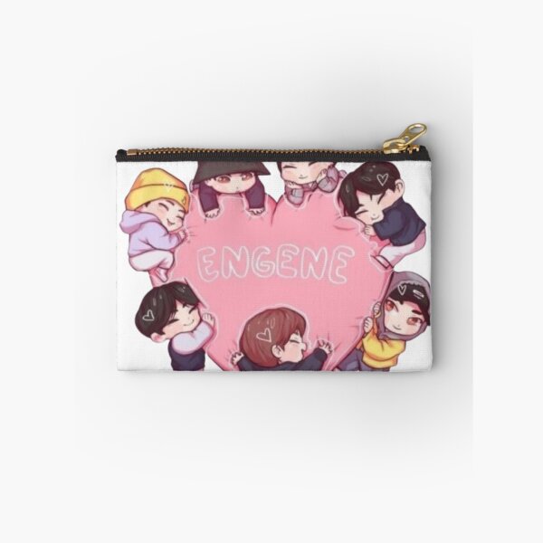 Item preview, ENGENE Heart Chibi Sticker – Cute K-Pop ENHYPEN Fan Art Design designed and sold by KryaArts27.