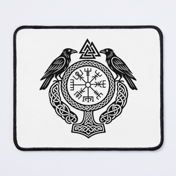 Item preview, Medival age viking symbols designed and sold by WhiteNBlackTs.