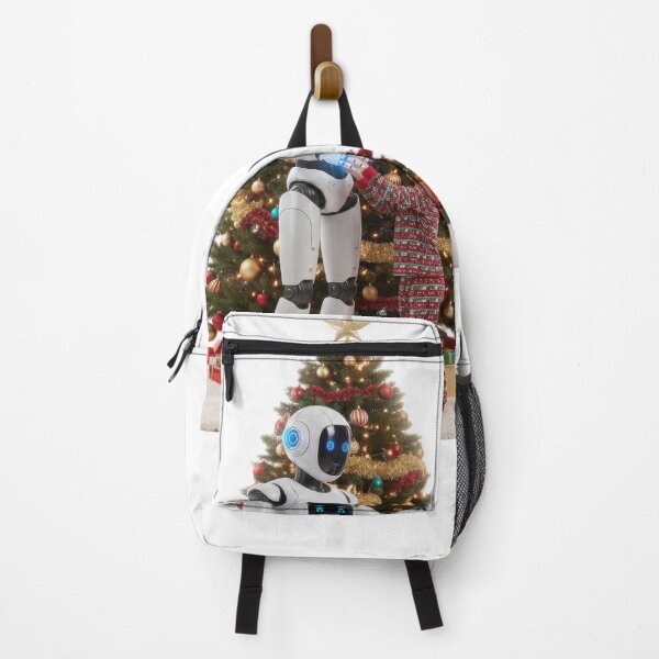 Item preview, Robot Helper at Christmas Tree designed and sold by rocksuti.