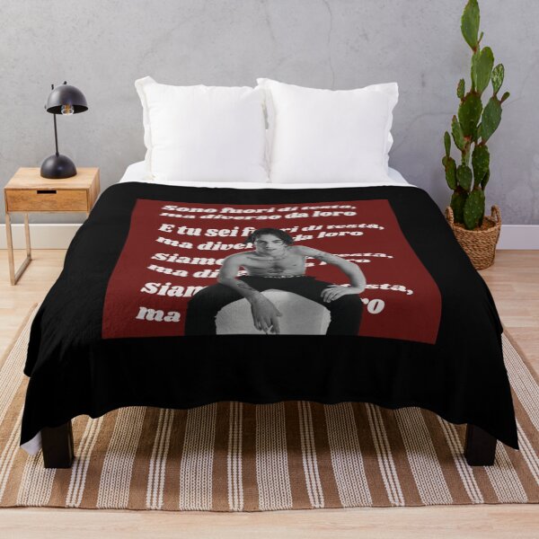 Item preview, Damiano David Italian Quote – Bold Minimal Aesthetic Art designed and sold by markelhovardt.
