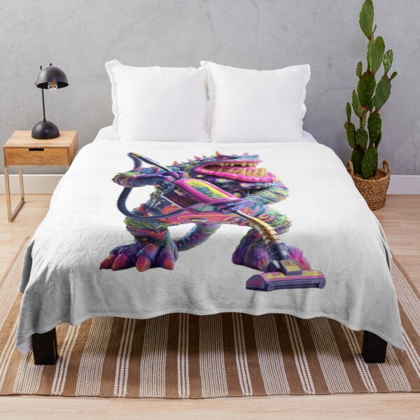 Item preview, Cartoon Monster with Vacuum Cleaner designed and sold by AlexLineArt.
