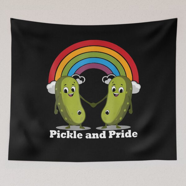 Item preview, Pickle And Pride Pride Month Lgbtq Rainbow Funny Saying designed and sold by LynneMarisa.
