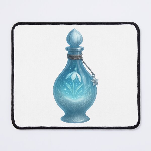 Item preview, Celestial Snowdrop Serum – Winter Blossom Healing Potion | Alche-Arts designed and sold by AlcheArtsStudio.