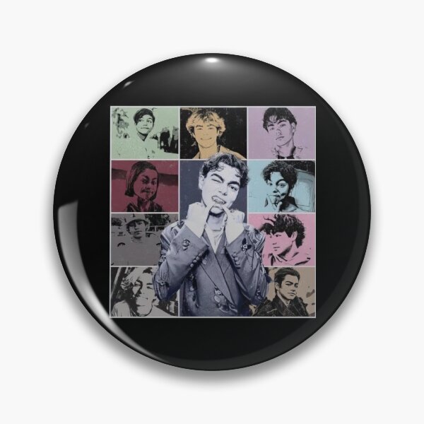 Item preview, Malachi Barton Pop Art Collage – Colorful Retro Portrait Design designed and sold by markelhovardt.