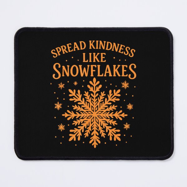 Item preview, Unity Day Orange Kindness Love Cute Snowflake Anti-Bullying designed and sold by LynneMarisa.