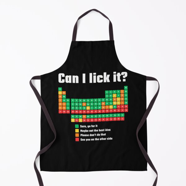 Item preview, Can I Lick It Periodics Table designed and sold by HuguesDelannoy.