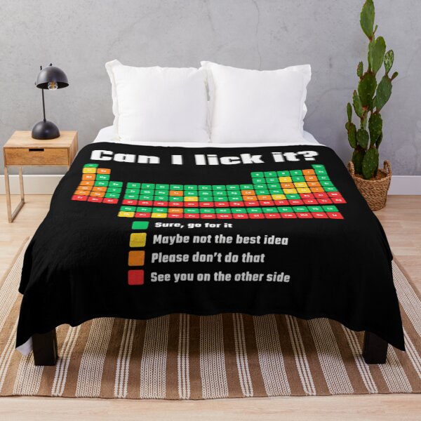 Item preview, Can I Lick It Periodics Table designed and sold by HuguesDelannoy.