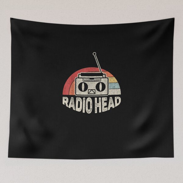 Item preview, Vintage Retro Radio Head designed and sold by Elenafatulla.