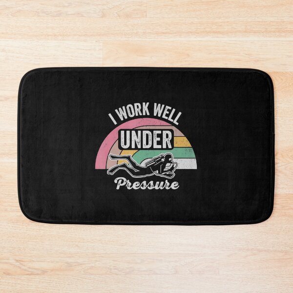 Item preview, I Work Well Under Pressure Scuba Diving designed and sold by AlyceLynne.